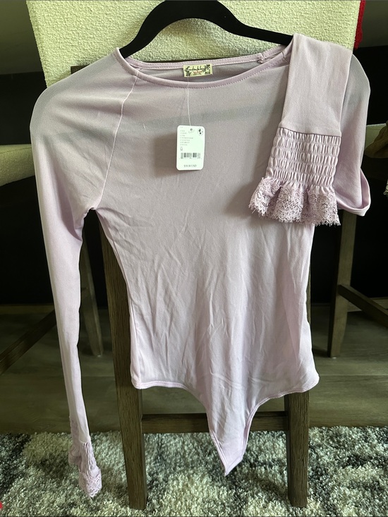 Intimately By Free People Tops - Free People Intimately light lavender bodysuit! NWT size M retails $58